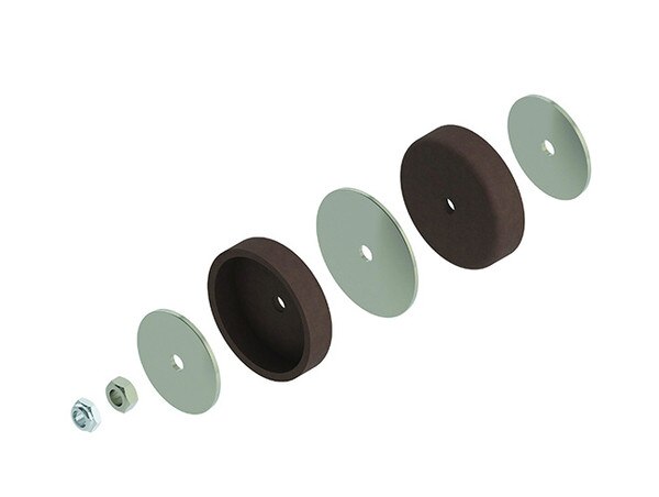 Img of Albion Piston Replac. Kit for 2" Diameter Sp. Dlx Dr Leather